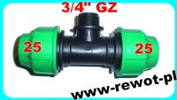 TRJNIK PE 25-3/4"gz-25 (IRRIGA)